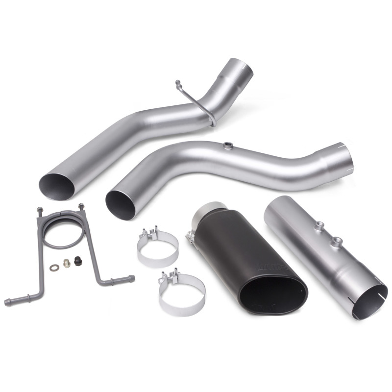 GMC Sierra 2500 Performance Exhaust - Banks Power - Monster Exhaust System, Single Exit - Black - `17-`19